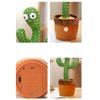 1pcs/set Electronic Plush Toy for Children Gifts Dancing Talking Cactus Toys for Baby Boys and Girls
