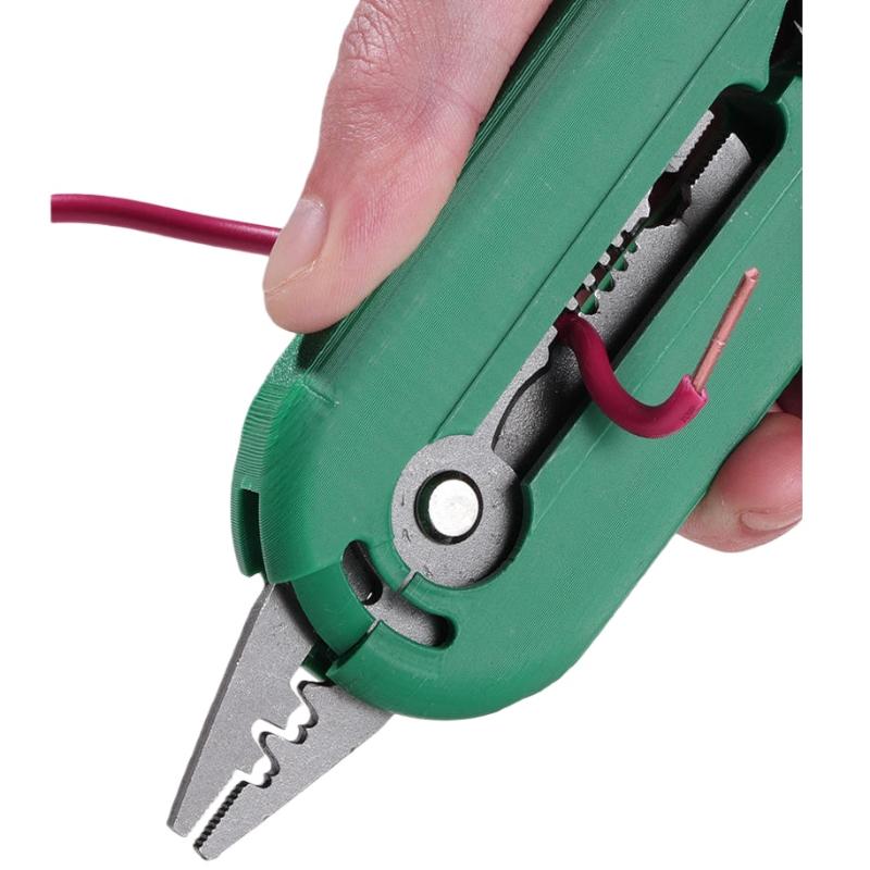 1Pcs Cable Cutter Crimper Tool Electrical Pliers Multi-Function Wire Stripper Electricians Cable Cutting Scissors Crimping Plier