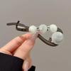 2025 Gradient Beaded Twist Hair Clip – Gentle & Stylish Headwear