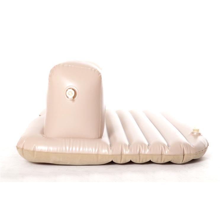 Faltbare aufblasbare Auto-Matratze mit PVC-Beflockung für SUV-Reisen