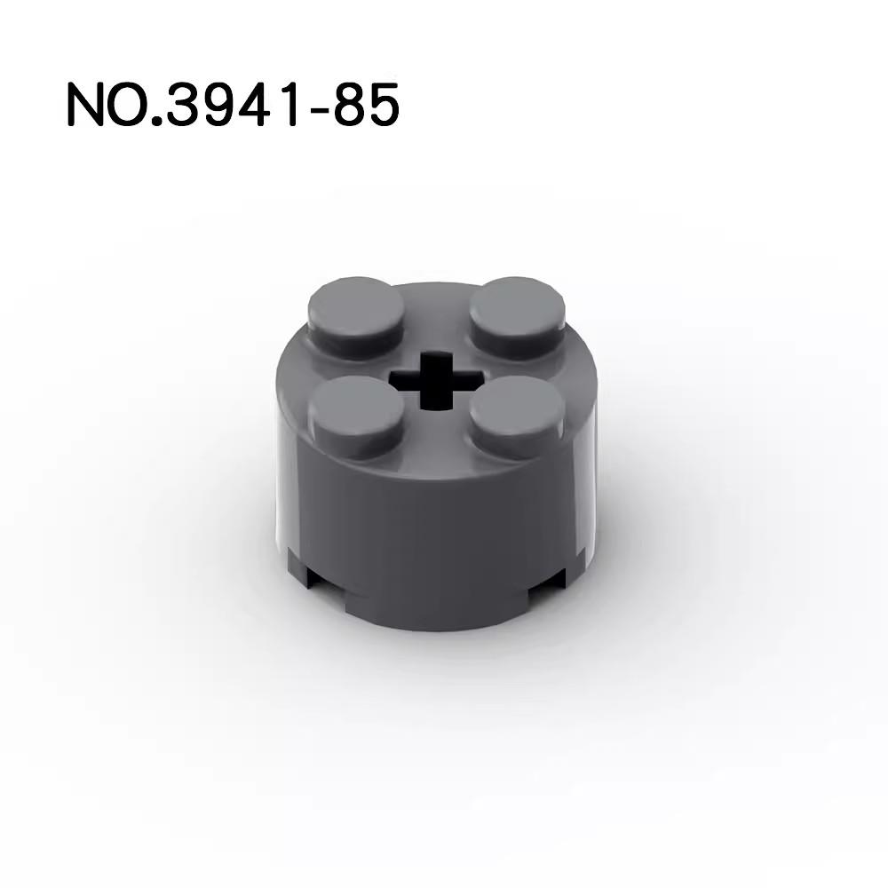 

20Pcs MOC Parts 3941 6143 Block Round 2 x 2 featuring Axle Hole Works With Bricks DIY Assmble Construction Blocks Particle Kid Toy Present