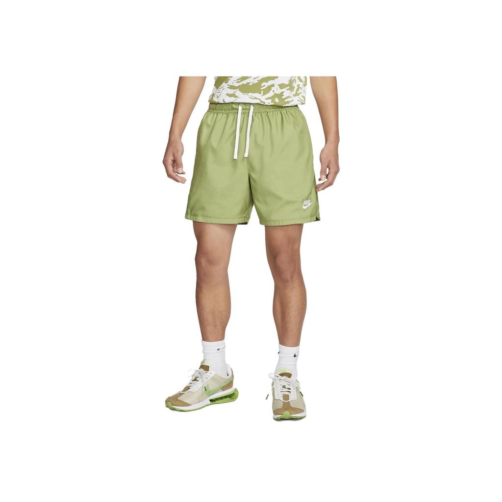 Nike Sportswear Sport Essentials Solid Color Drawstring Loose Fit Shorts Men Bottoms Light-Green DM6830-334