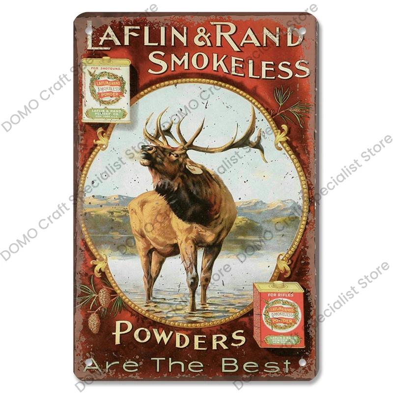 Hunting Poster Metal Plate Vintage Adventure Ranger Metal Tin Signs Retro Wall Decor Hunting Shop Tool House