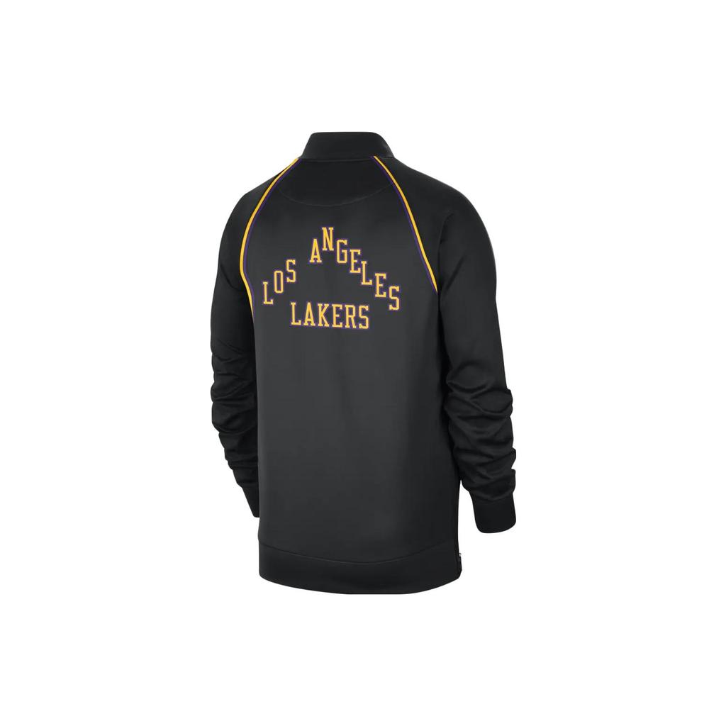 New Nike Dri-Fit Showtime City Edition Jackets Coats City Edition Los Angeles Lakers Men's Black DX9382-010
