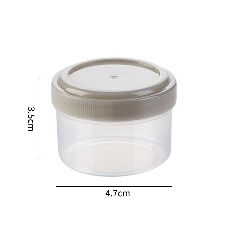 4pcs Plastic Sauce Squeeze Bottle Mini Seasoning Box Salad Dressing Containers Outdoor Portable Barbecue Spice Jar Kitchen Tool