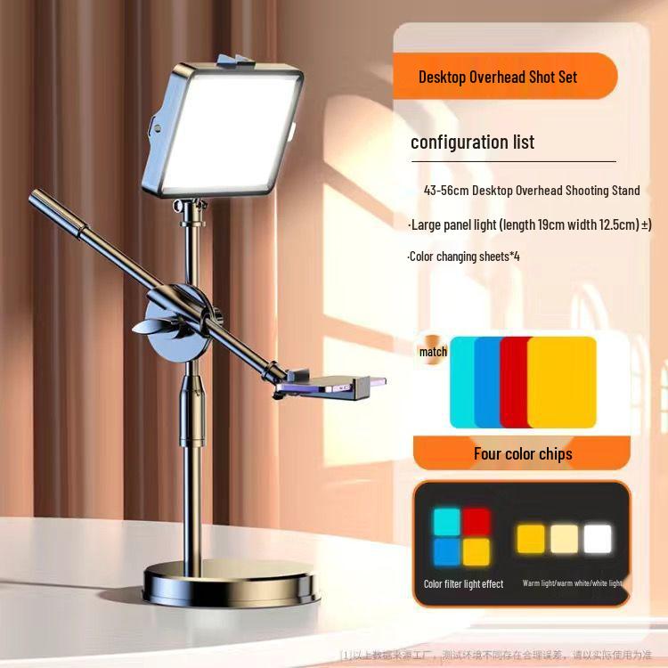 Portable LED Fill Light for Influencers & Photographers: Enhance Beauty with Skin-Softening Filter