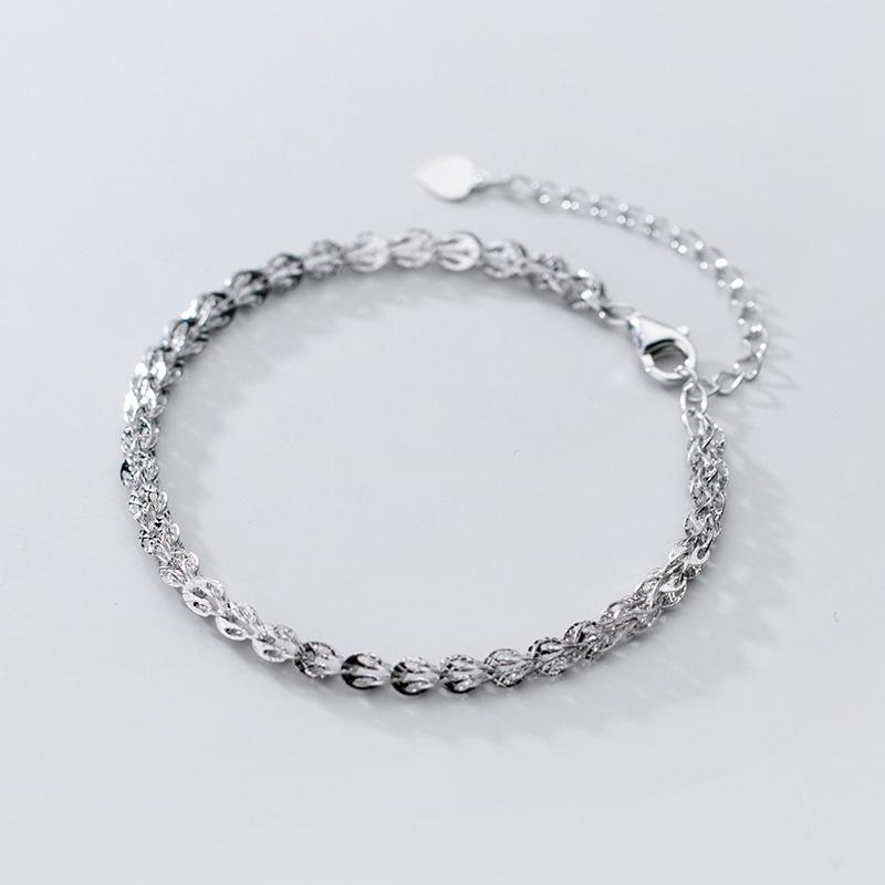 Modian Authentic 925 Silver Gypsophila Bracelet