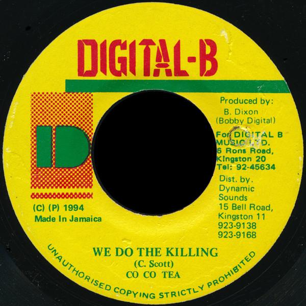 

7inch Record COCOA TEA - We Do The Killing NONE Digital-B 1994 Jamaica Reggae, Ska & Dub Used