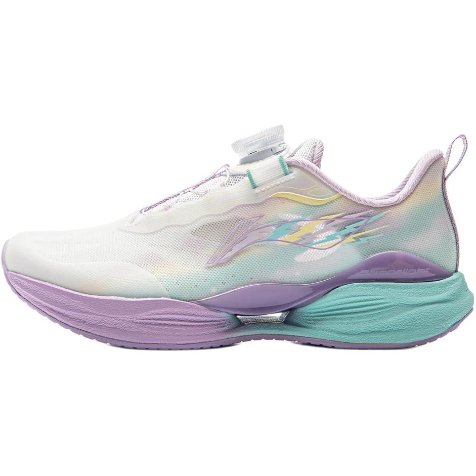 Li Ning Kids Running Mesh Comfortable Soft Wear-Resistant Breathable Rebound Low-Top Running Shoes Kids sneaker YKFV076-4