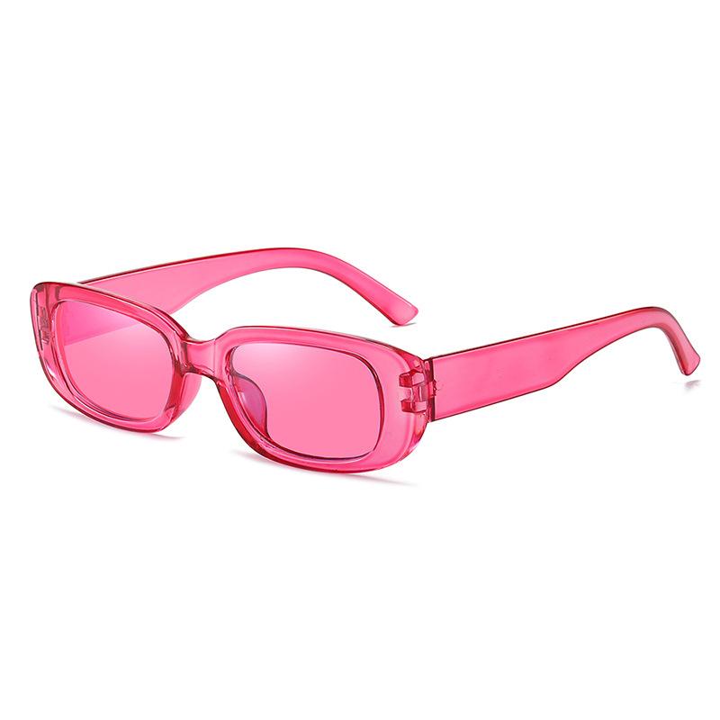 

Retro Women Sunglasses Square Frame Anti UV400 Men Sun Glasses Brand Design Eyeglasses Carnival Party Eyewear New Ins Other троянди рожеві кольору
