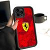 Luxury FerrariEs Sports Car Phone Case Simple Solid Color Frosted Silicone For IPhone 17 16 13 12 15 14 Promax Plus All Inclusi JG2