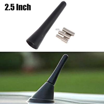 Autoantenne mit Schrauben 2,5 Zoll Kurze Auto-FM-AM-Antenne 6,5 cm Länge Autoantenne Mini Kurz Fahrzeugzubehör