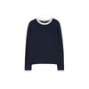 Lap Stripe Shawl Set Round Knit As1kh263