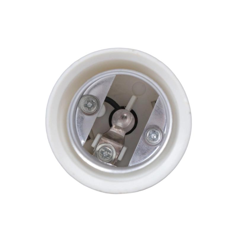 3PCS E27 Lamp Holder Extender 65mm Plastic Metal Base Light Bulb Elongator For Easy Installation Of Light Bulbs