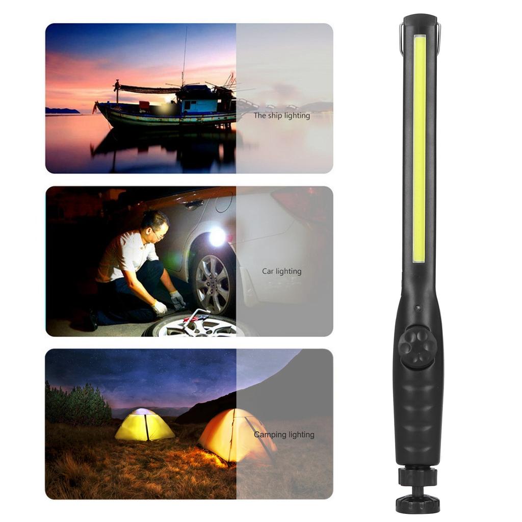 COB LED Work Light Rechargeable Magnetic Maintenance Lighting Emergency Flashlight Basic Model