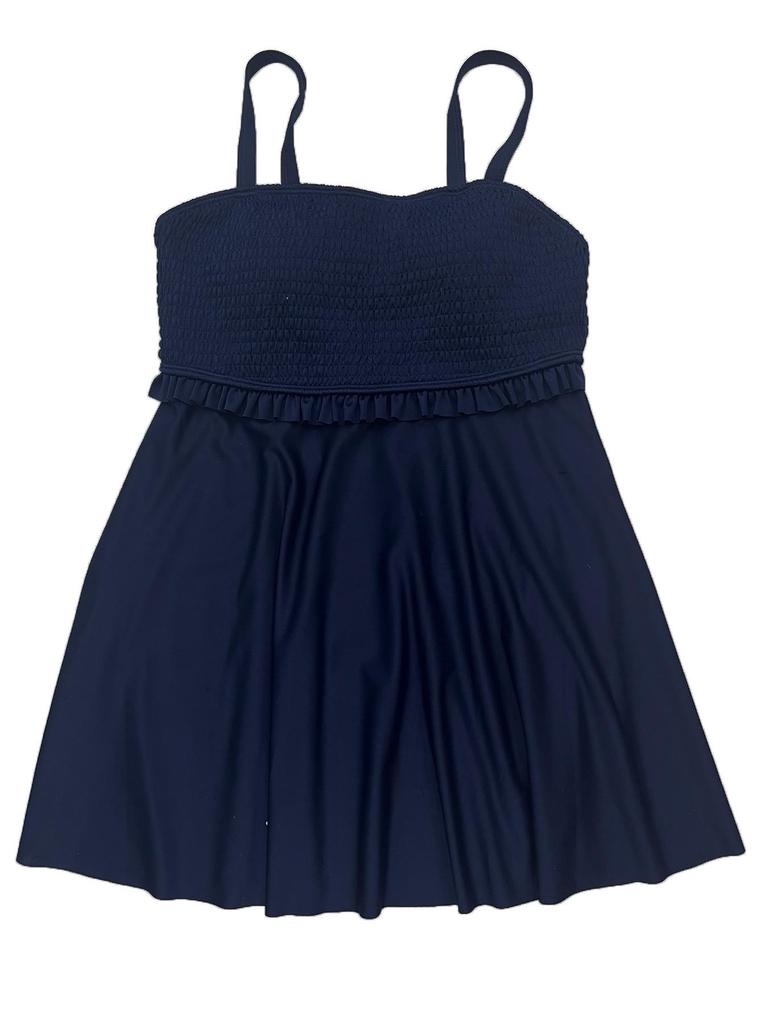 Plus Size Ruffle Suspender Skirted Swimsuit for Women