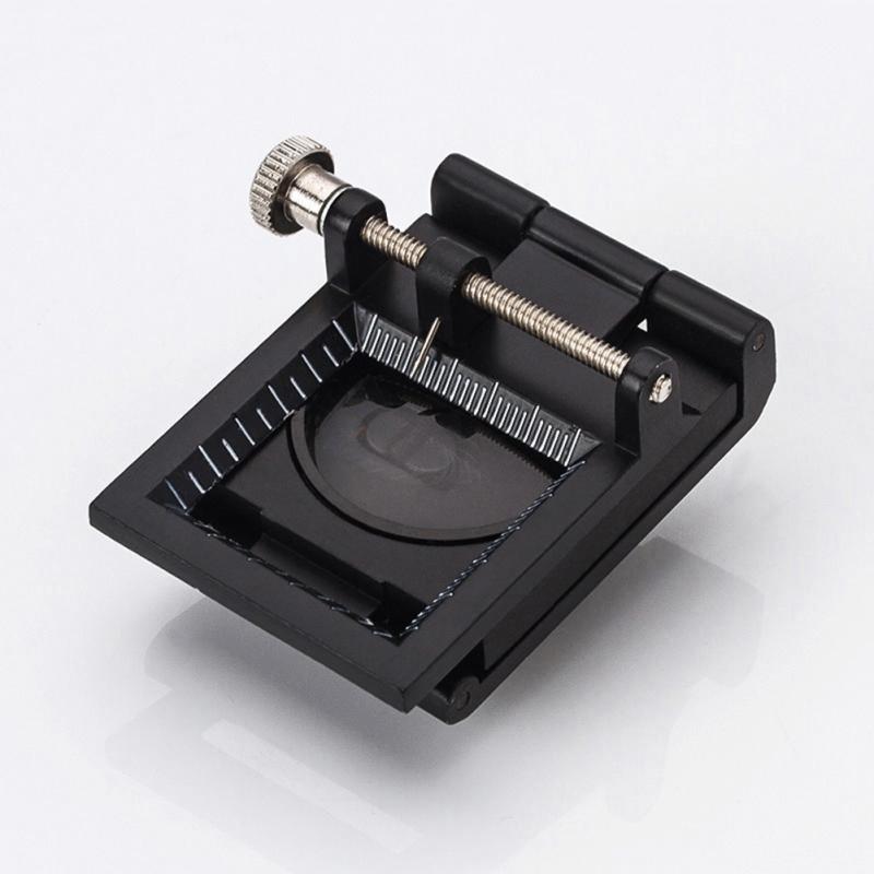 10x stolní kapesní lupa skládací váha Zvětšení s 2 LED osvětlením pro látkové textilie