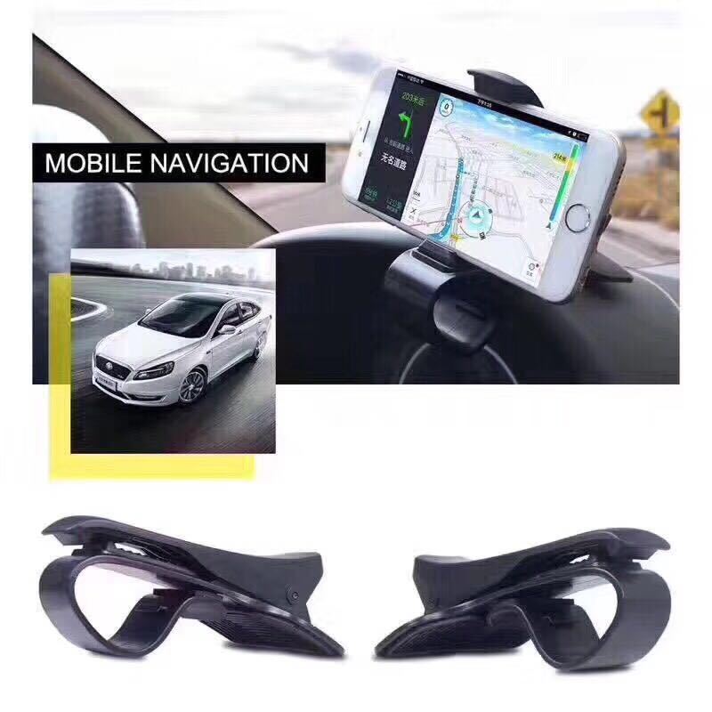 New Car Phone Holder 6.5inch GPS Navigation Dashboard Phone Holder In Car for Universal Mobile Phone Clip Mount Stand Bracket