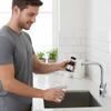 Splash-Proof ABS Plastic Sink Filter Water Saving Kitchen Faucet Extender 360 Degree Aerator Faucet Nozzle Swivel Tap