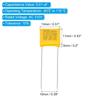 PATIKIL Safety Capacitors, 10 Pack 0.01uF AC 310V 10mm Pin Pitch 13x11x5mm Polypropylene Film Capacitor Assortment Kit for DIY Electronic Products