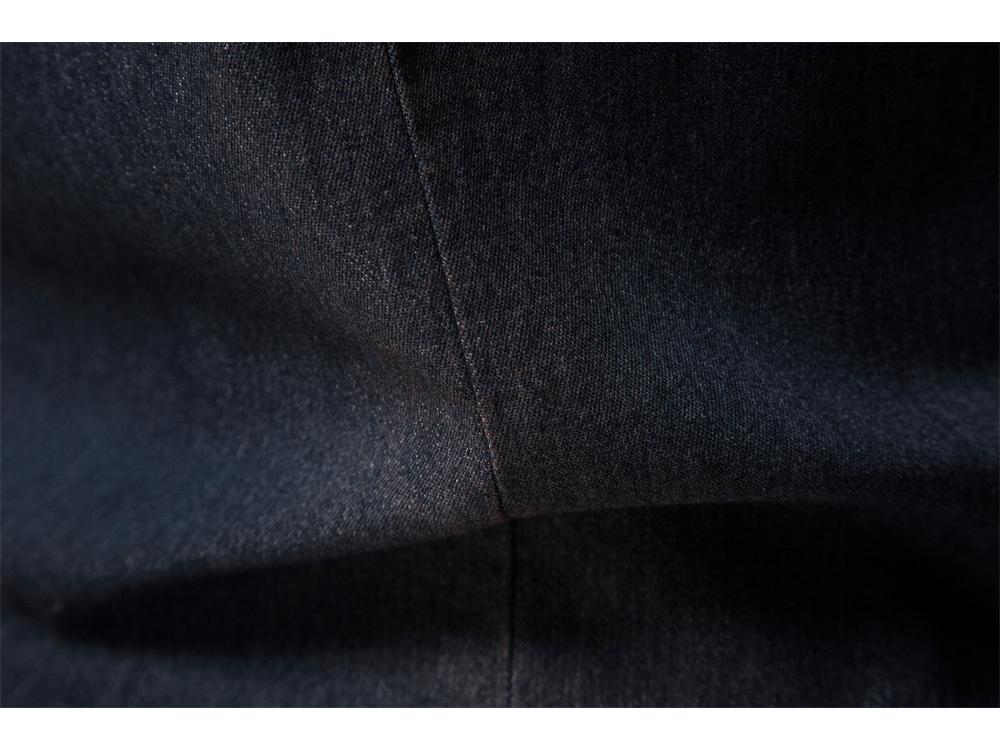 2022 Trendy Men's Casual Solid Color Non-Iron American Size Long-Sleeve Denim Shirt