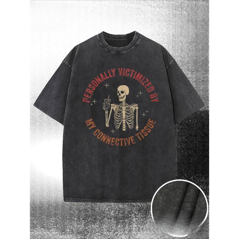 

European Size T-Shirt That Has Been Washed, Featuring High-Quality Batik That May Irritate Connective Tissue S чёрный