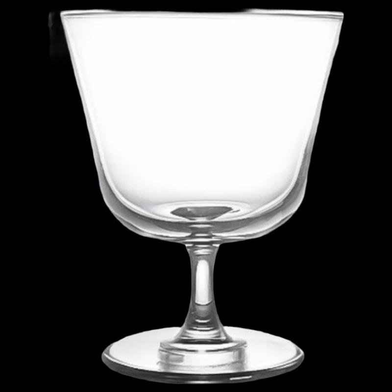 Shangqi High-Footed Wide-Mouth Cocktail Glasses (Set of 3)
