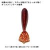 Daiwa Ricky Shad Red Gold Shad Tail Worm 3.5