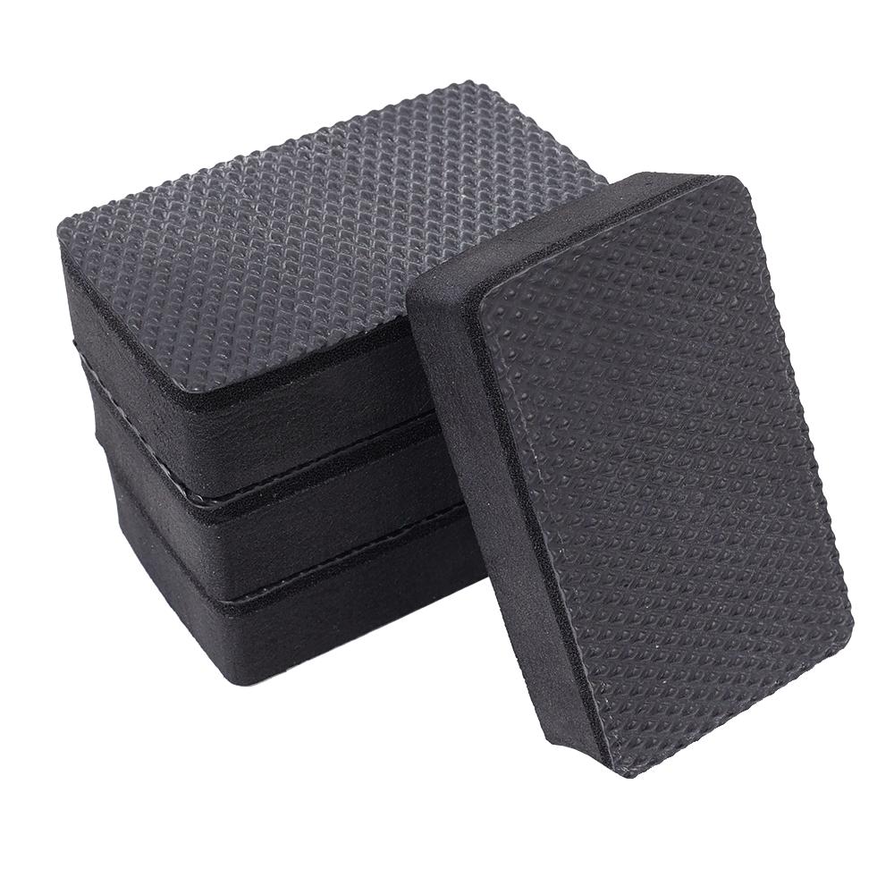 

Волшебная глина для мытья автомобиля, губка для протирания воском, полировка, черная губка для чистки автомобильного стекла, инструмент для удаления пятен, волшебная глина, коврик для бара