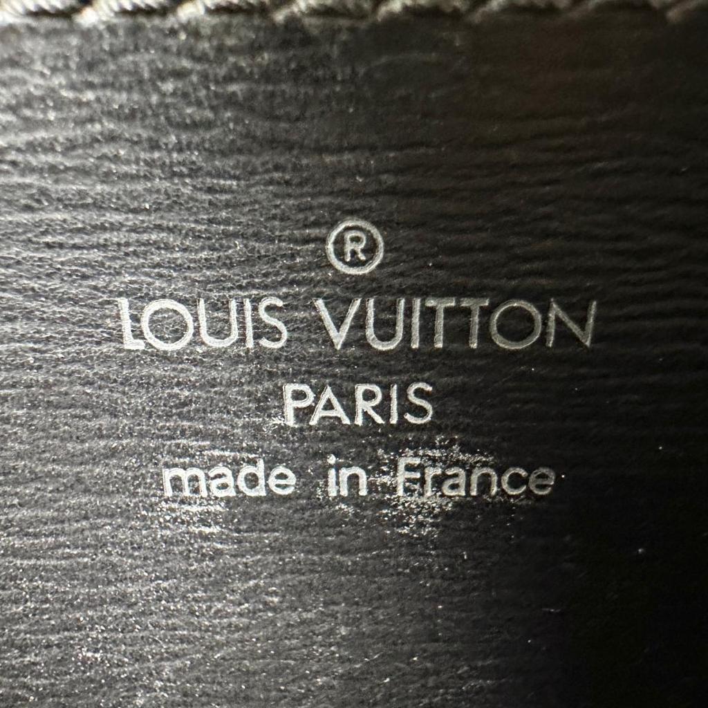 LOUIS VUITTON Epi Malselv Handbag Epi Leather black Women M52372 Used