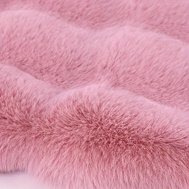 3pcs Winter Car Seat Cushion Set Soft Plush Bubble Fleece Lumbar Support Design Universal Fit for All Car Models