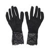 Women Oil Glossy Tight Stocking Gloves Sexy High Elastic Transparent Ultra-Thin Clubwear Short Wrist Gloves