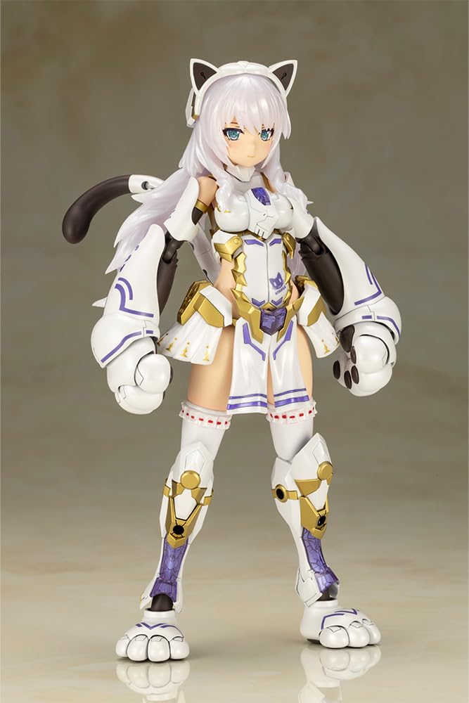 Kotobukiya Frame Arms Girl Durga I Armor 160mm Plastic Model Kit (Cat Ver.) - Approx. Tall, Non-scale