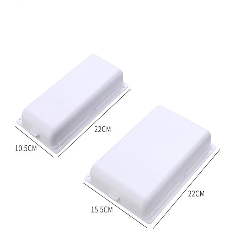HEYEJET Hidden Drawer Organizer No-Punch Under Desk Stationery Box Paste Small Drawer Tray Under Drawer Storage bak to school