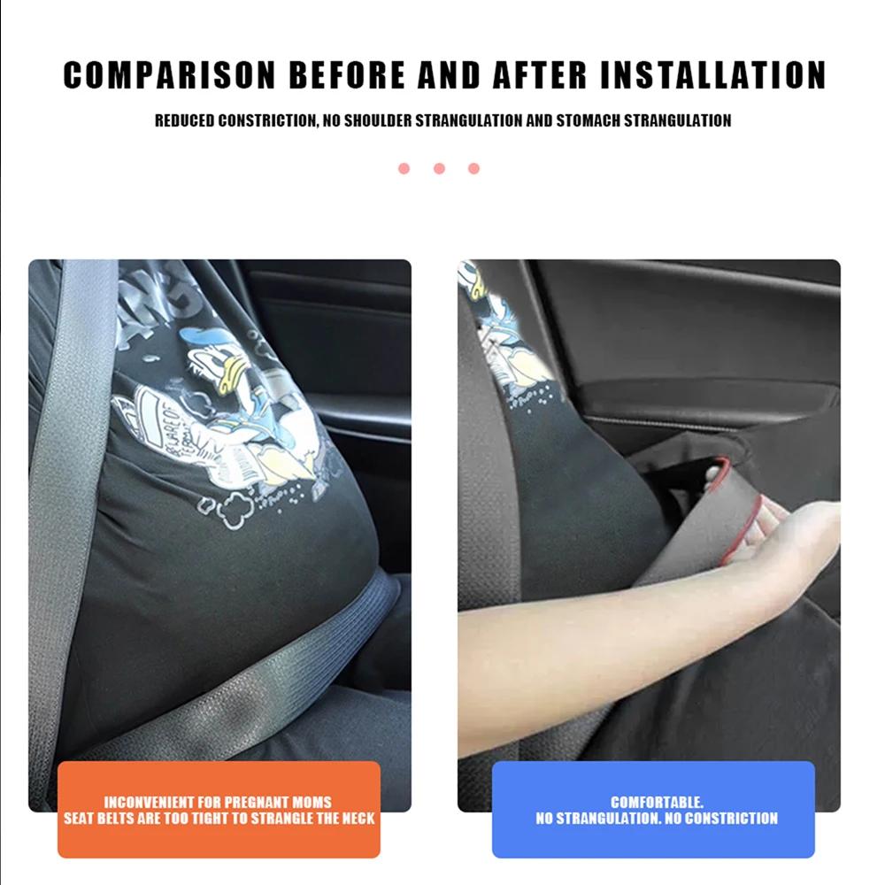 Auto Stopper Buckle Leather Clip Magnetic Design Seat Belt Fixed Limiter For Toyota TRD Corolla Chr Avensis Yaris Camry Racing