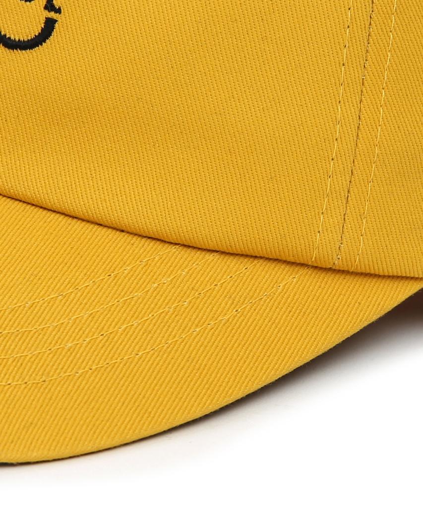 Eondeokeonteulol Cotton Logo Ball Cap Triple U / Classic B B / Mustard