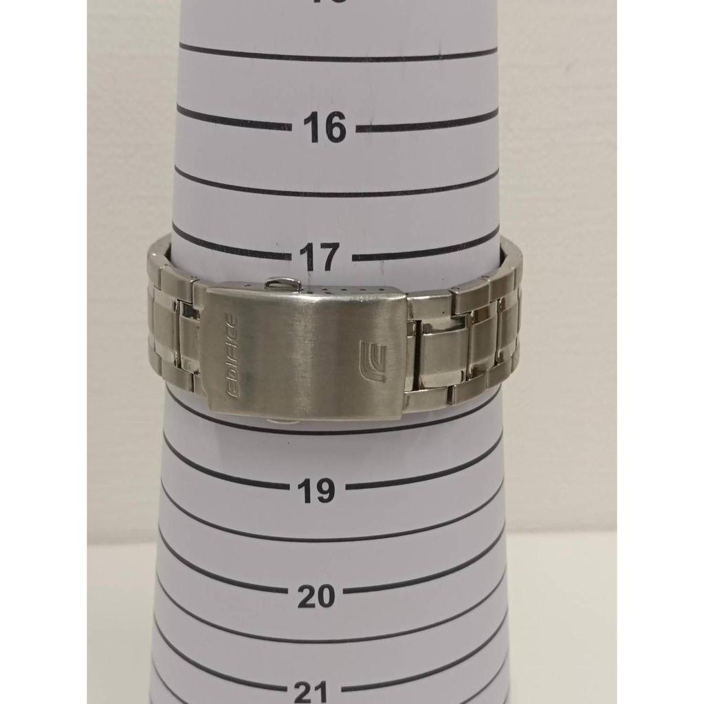 Used [Used Item] CASIO EDIFICE Watch EFV-540 Quartz Silver Stainless Steel Chronograph Watch Current Item
