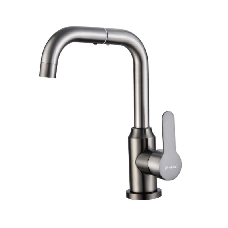 XNYEE Single Handle Stainless Steel Kitchen Faucet