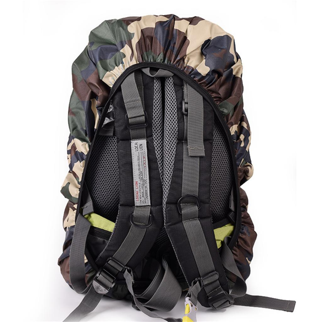 Outdoor Backpack Rain Cover Waterproof Durable Lightweight Protective Rainproof Cover for Hiking Camping Travel Backpack