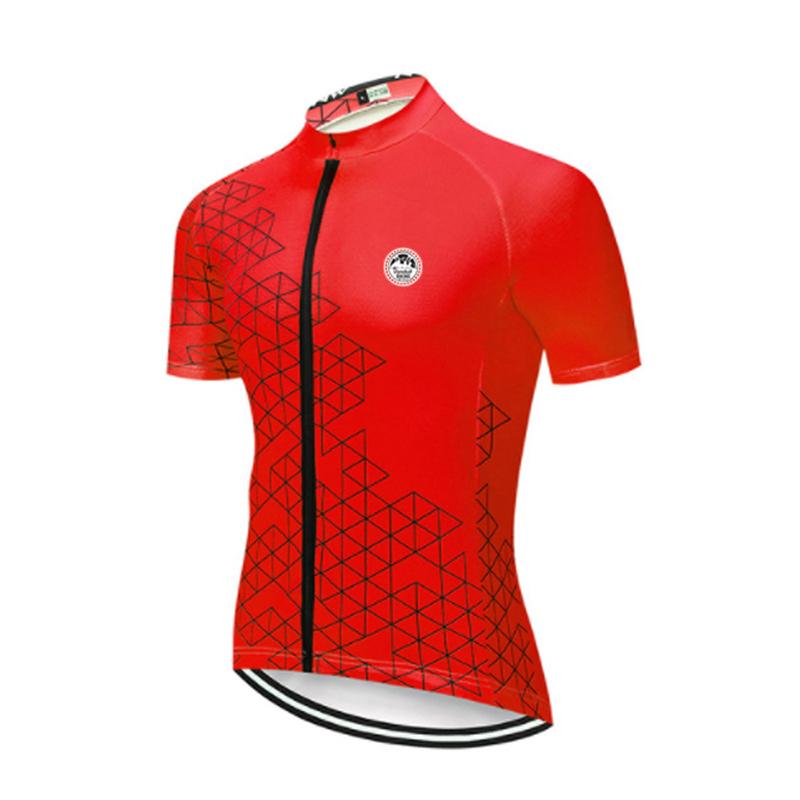Neue Radtrikots Sommer Herren Fahrrad Kurzarm Kleidung MTB Fahrradkleidung Ropa Ciclismo Outdoor Radbekleidung Schnelltrocknend