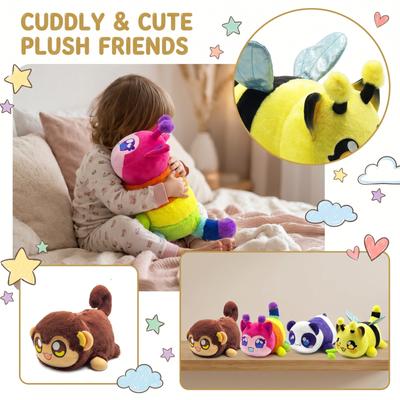 Cute Soft Plush Stuffed Animal Toy for Home Decor, Play and Birthday Gifts for Kids and Adults