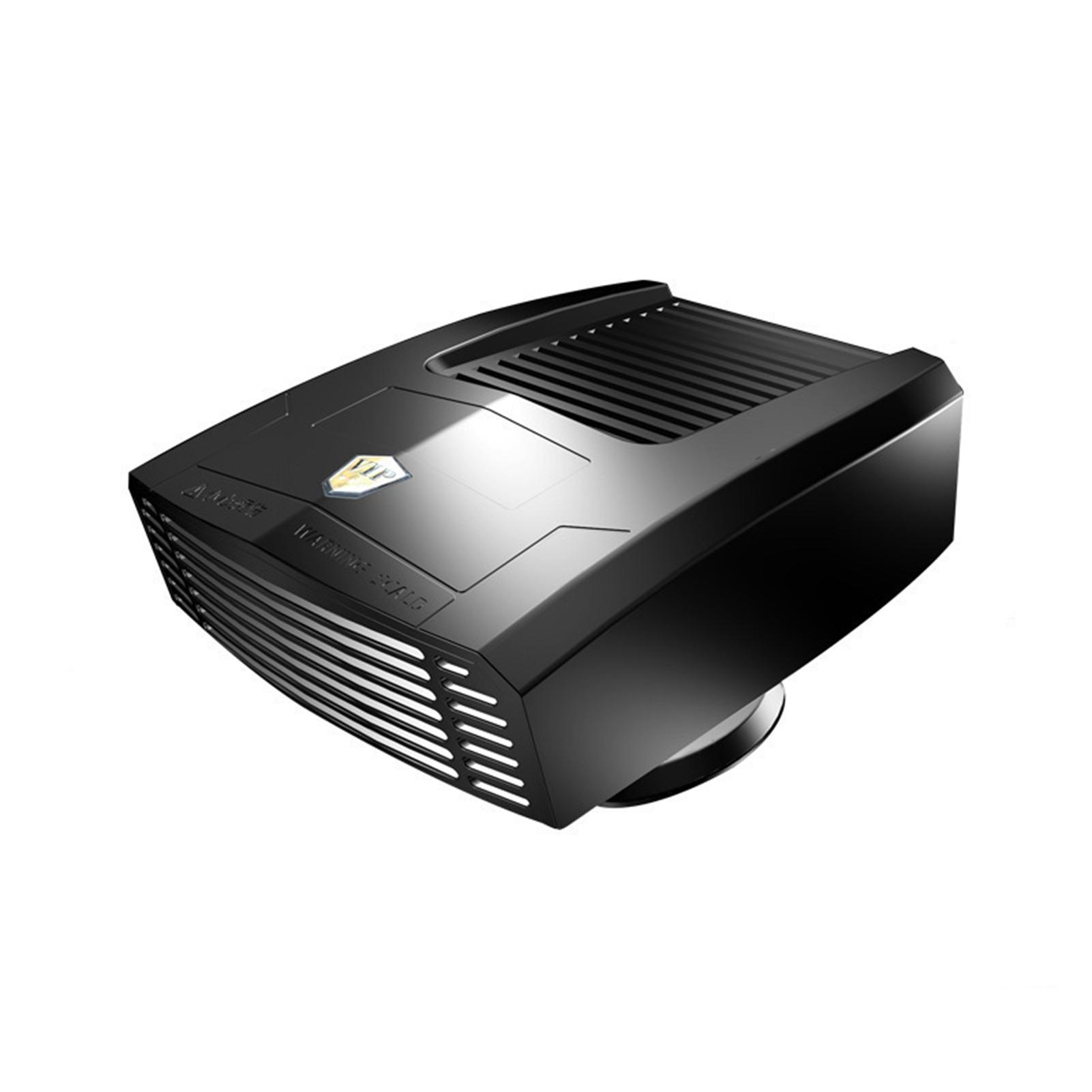 

Автомобильный обогреватель 12 В/24 В, 180 Вт, быстрый нагрев, охлаждающий вентилятор, поворотное основание на 180°, универсальный внедорожник, грузовик, авто портативный обогреватель, охладитель, обогреватель лобового стекла, обогреватель 24v чёрный