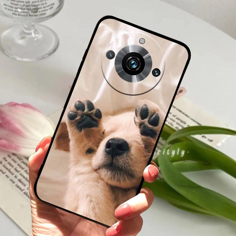 Pro pouzdro Realme 11 Pro Plus Silikonové nárazuvzdorné měkké TPU kryt telefonu Pro Realme 11 11Pro+ 5G Funda Realme11 Pro Capa Kreslený