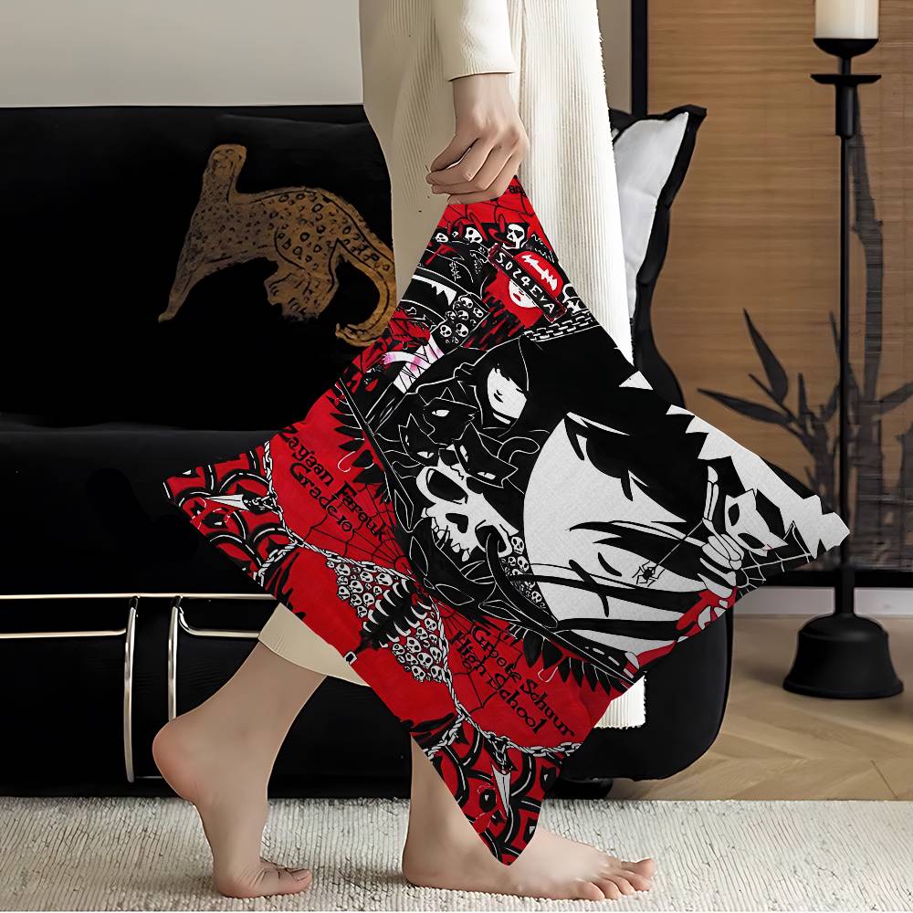 Comics Emily The Strange Classic Vintage Cushion Cover Decorative Pillow Sofa Home Decor Case Pillow Cases