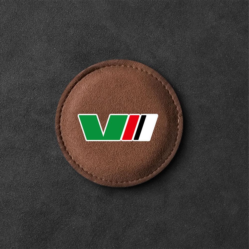 OENU7 Car Coaster Water Cup Bottle Holder Mat Anti-slip Pad For Skoda Octavia 2 3 Fabia A7 Rapid Superb Kamiq Kodiaq Accessories