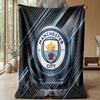 Manchester City Theme blanket Soft Flannel Blanket Plush Throw Blanket Cozy Sofa Bed Blanket for Home Decor