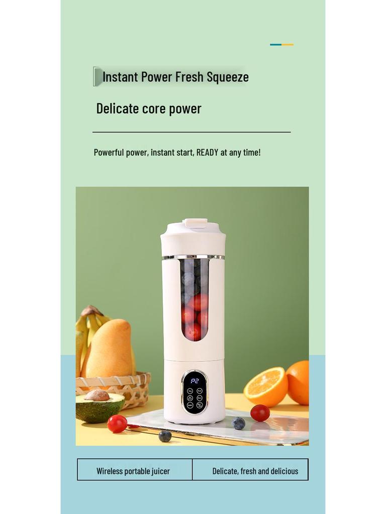 Portable Multi-Function Juicer & Ice Crusher Cup for Home