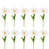 10Pcs Artificial Flower Bouquets Simulation Flowers Bouquets Arrangement for Wedding Party Home Garden Decoration