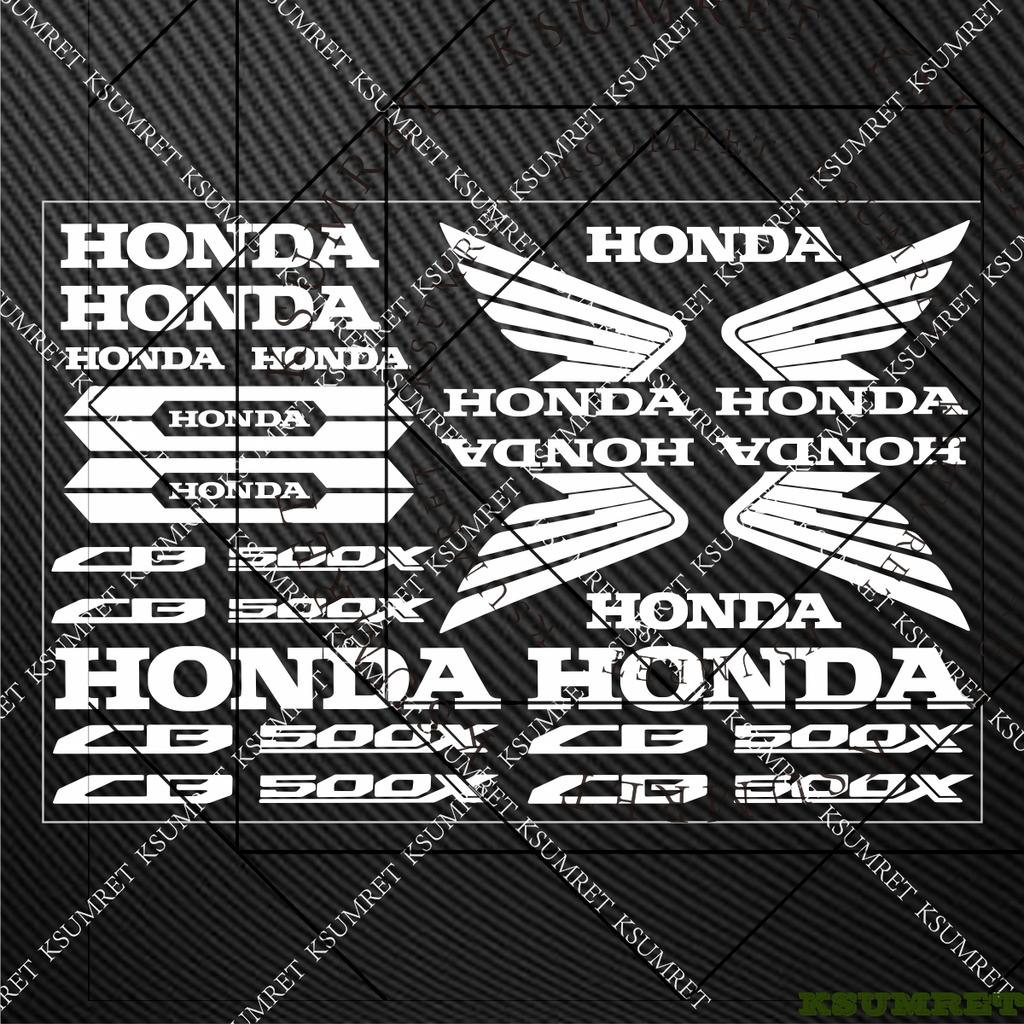 For Honda CB500X Stickers Motorcycle Sticker Moto Helmet Cb500x Emblem Decal