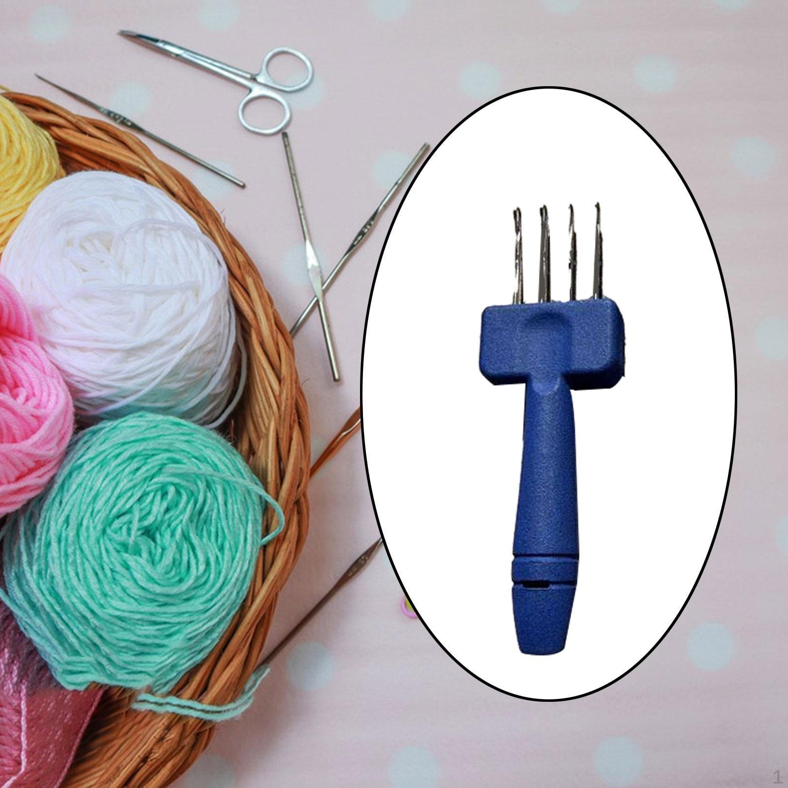 

Инструмент для вязания шнура Изготовитель окантовки на проектах Эффективный помощник по вязанию крючком 4 Latch